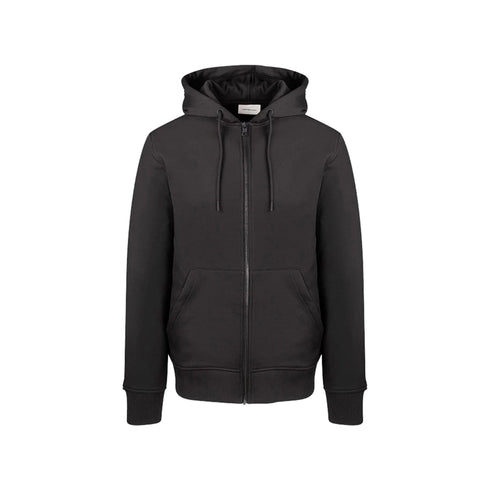 CALVIN KLEIN JEANS Felpa con zip Felpa Uomo con zip frontale e cappuccio Nero - Francavilla Moda